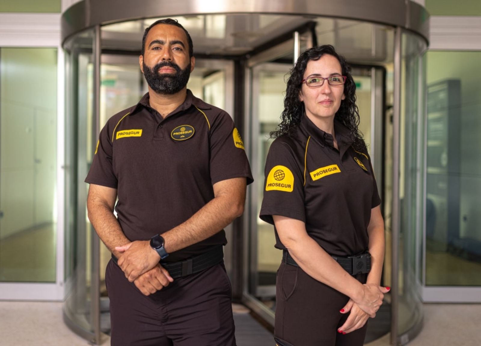 Security officer Two Prosegur security officers