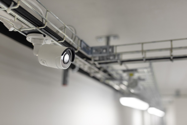 A video camera for remote security services